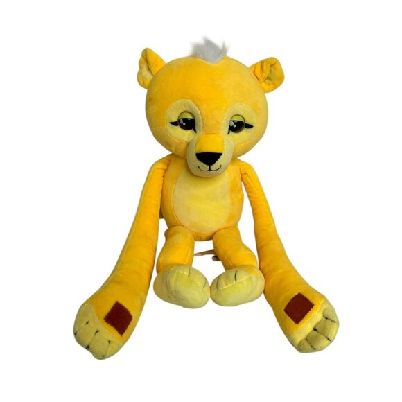 WowWee Fingerlings Plush Lion Yellow Makes Sounds Closing Eyes 18 in - Picture 2 of 6